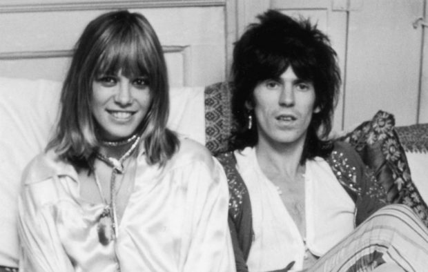 Anita Pallenberg and Keith Richards