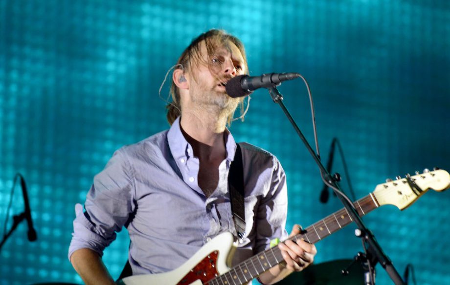 Radiohead stage collapse