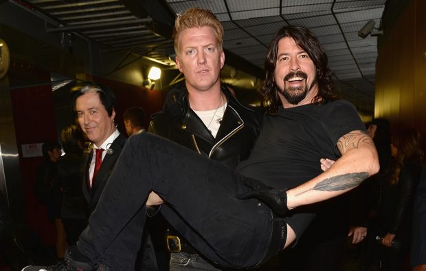 Josh Homme and Dave Grohl