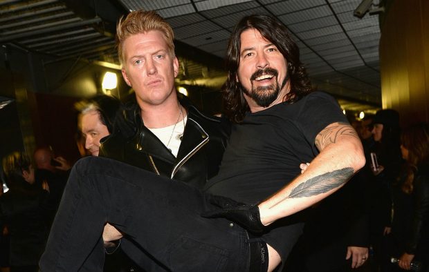 Josh Homme and Dave Grohl