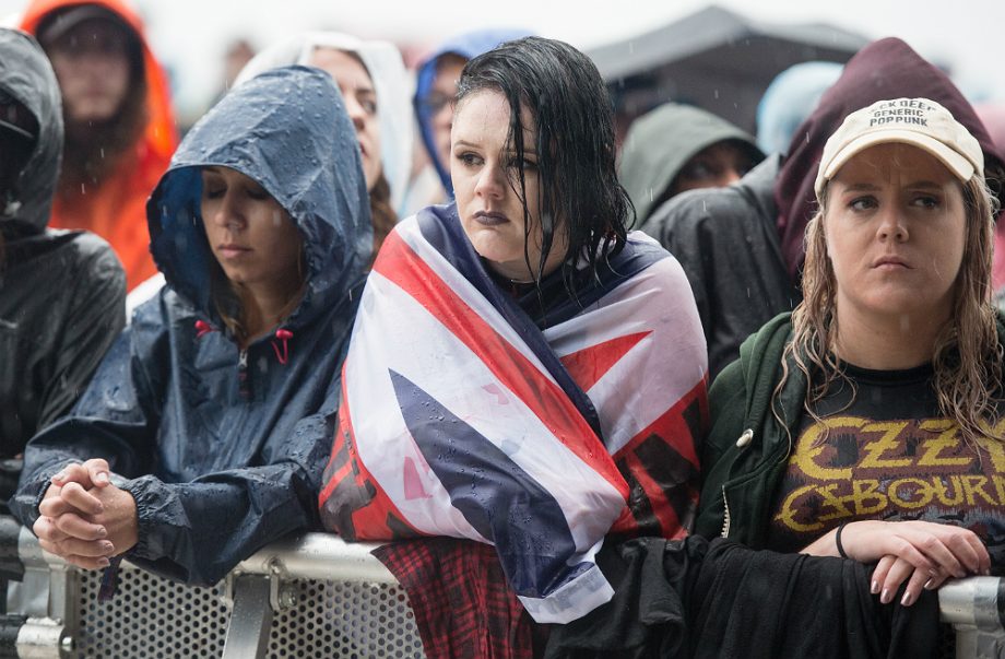 Rain at Download Festival