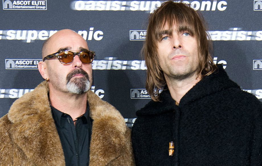 Bonehead and Liam Gallagher