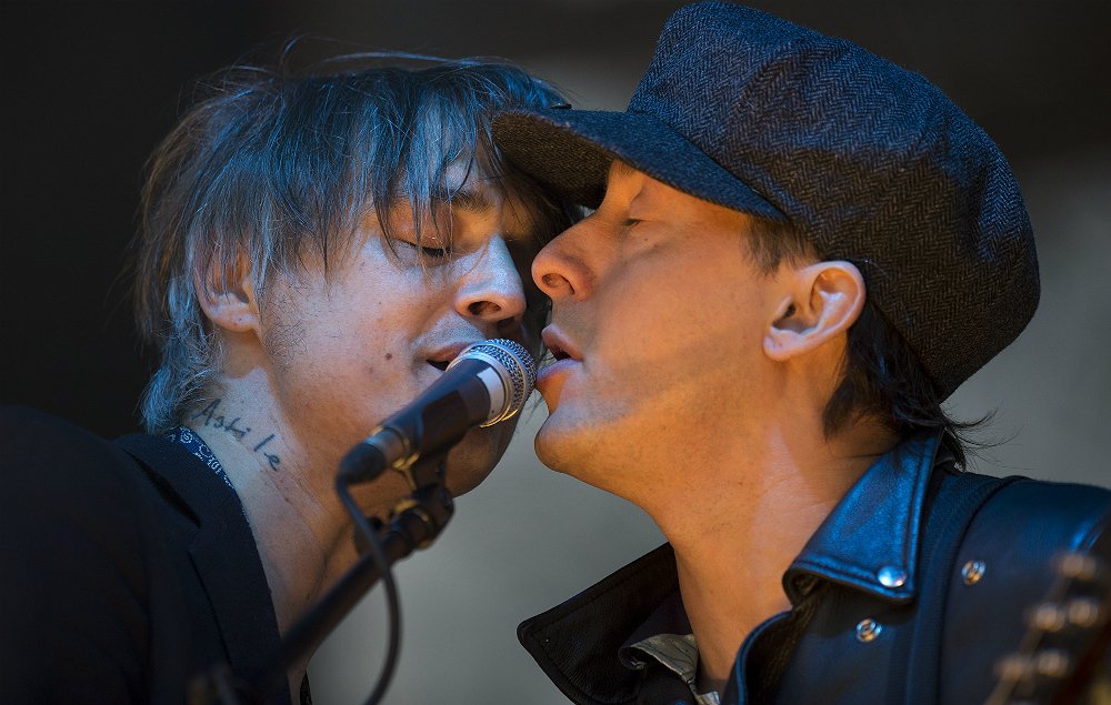 The Libertines' Pete Doherty and Carl Barat