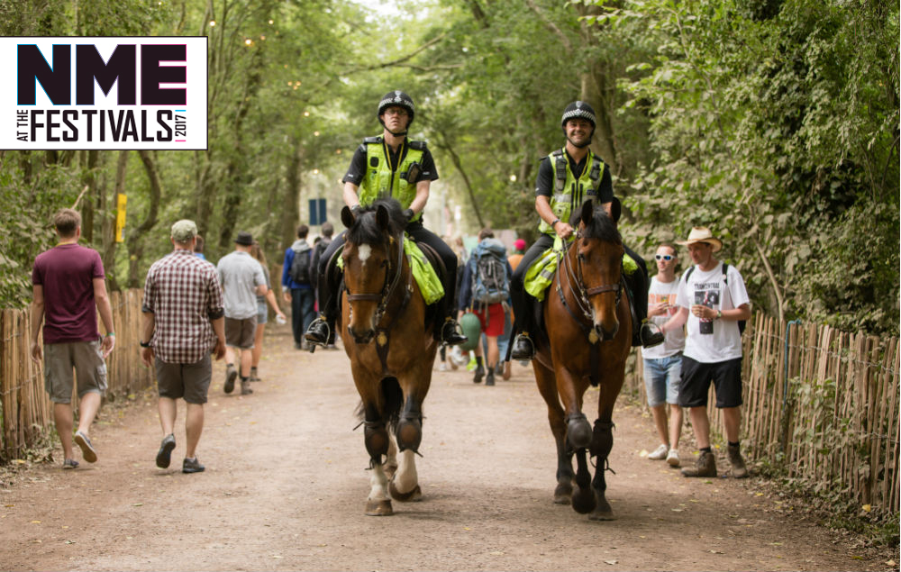 Glastonbury Police challenge Avon/Somerset's British Transport Police to an on-site "sing-off" - NME