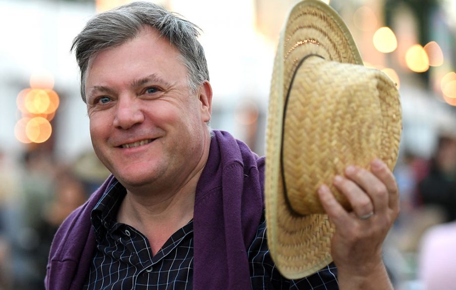 Ed Balls, Glastobury