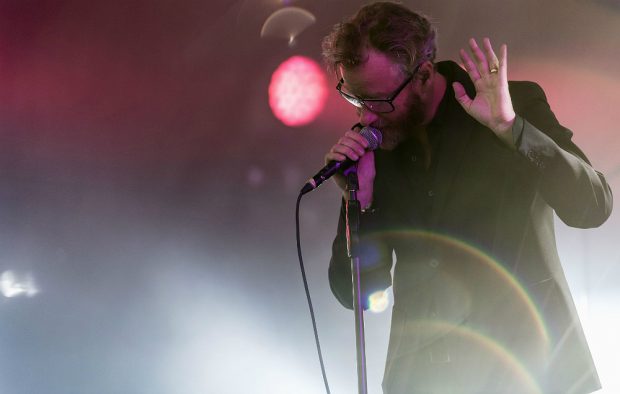 The National's Matt Berninger live at Glastonbury 2017