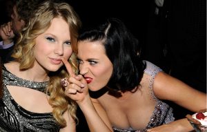 Taylor Swift's music returns to Spotify and streaming - on the day of Katy Perry's album release