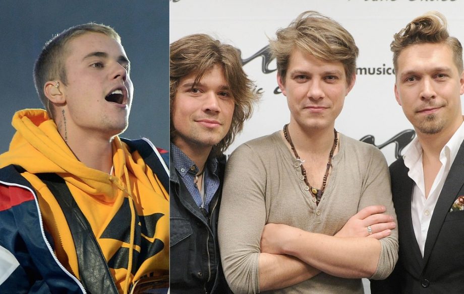 Justin Bieber and Hanson