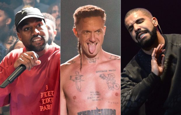 Kanye, Ninja, Drake