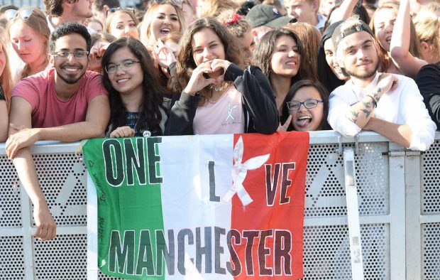 One Love Manchester fans