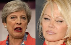 Pamela Anderson labels Theresa May 'worst Prime Minister in living memory'