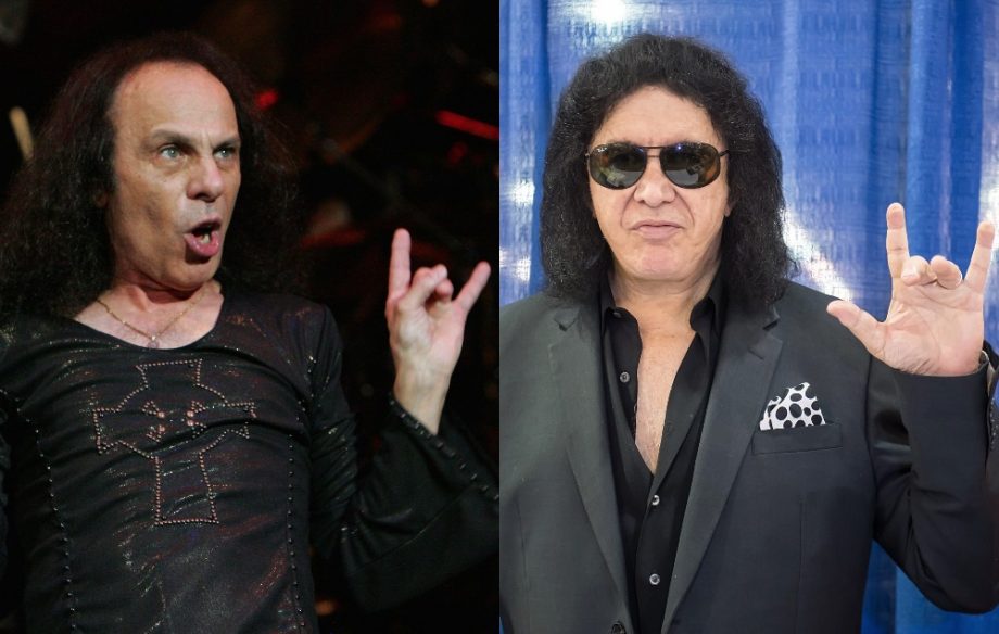 Ronnie James Dio Gene Simmons
