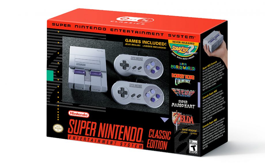 The Nintendo SNES Classic Edition 2017