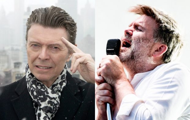 David Bowie and James Murphy