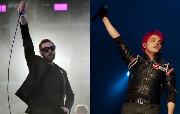 Kasabian's Tom Meighan and My Chemical Romance's Gerard Way