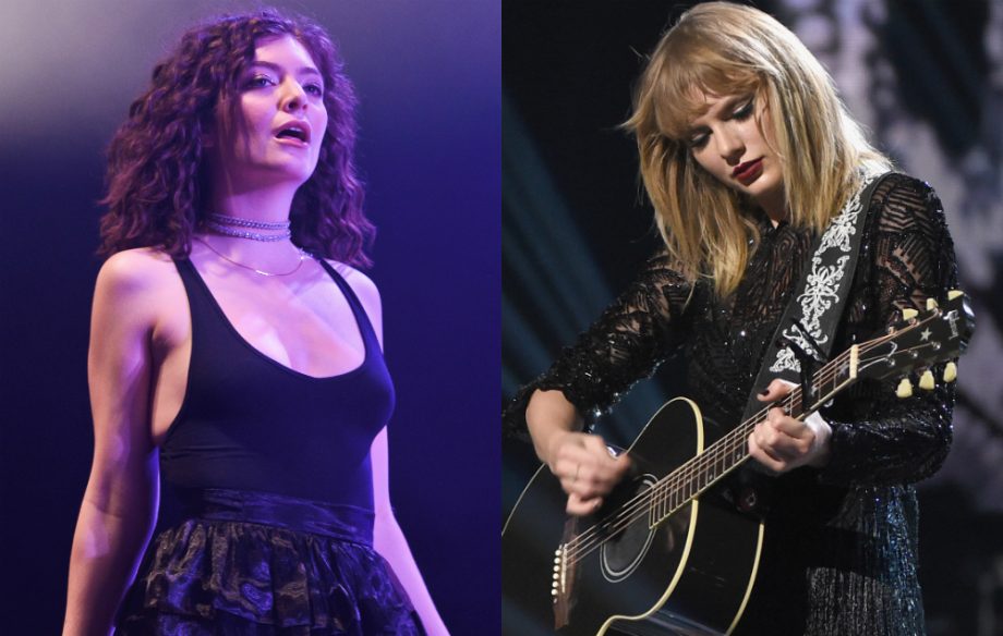 Lorde and Taylor Swift
