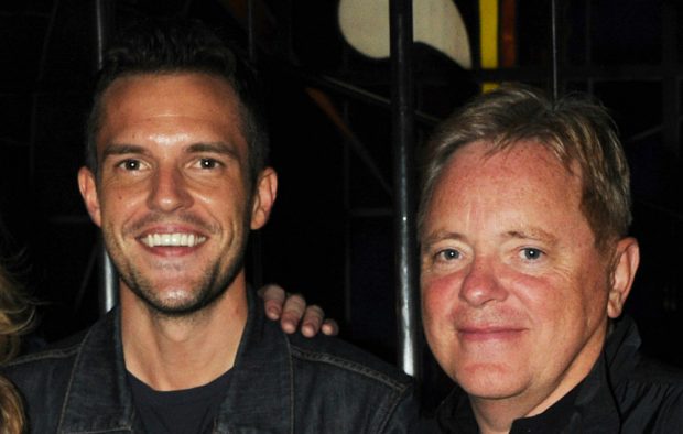 The Killers' Brandon Flowers and New Order's Bernard Sumner