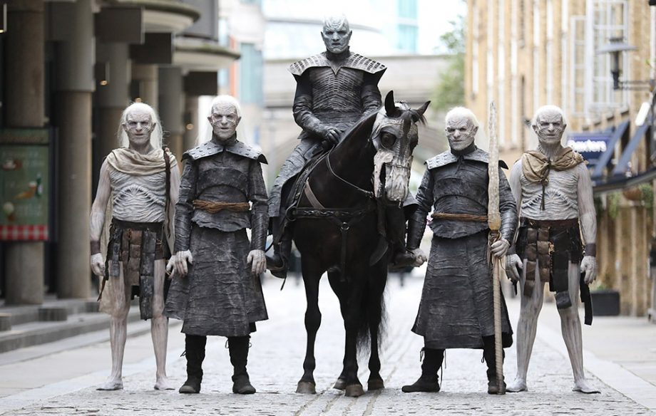Game of Thrones White Walkers in London