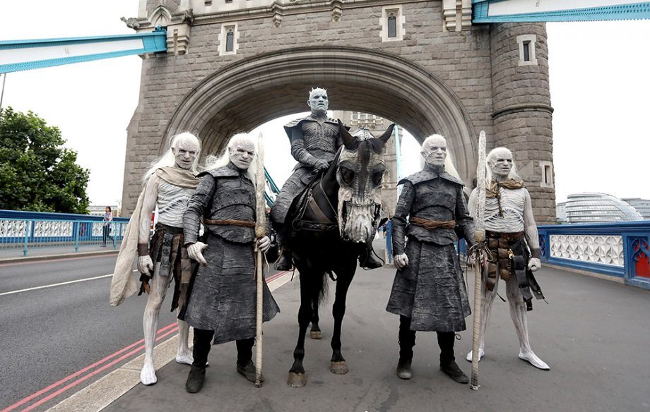 Game of Thrones White Walkers in London