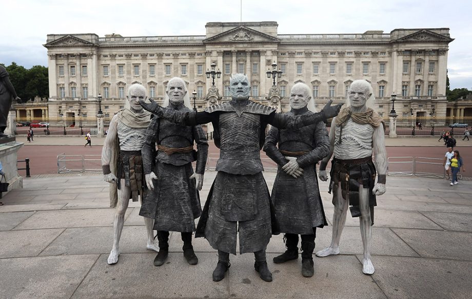Game of Thrones White Walkers in London