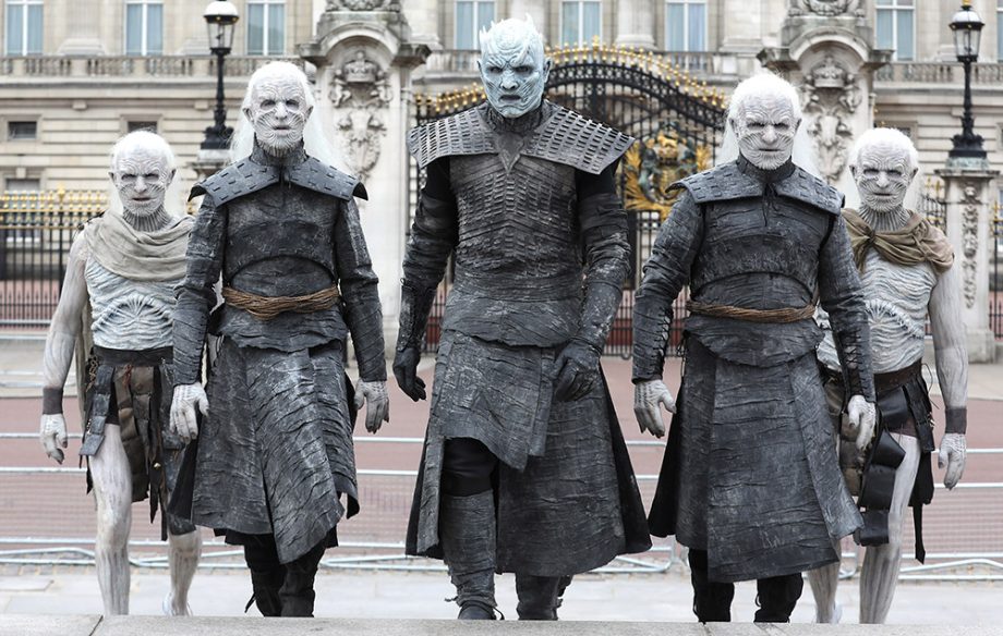 Game of Thrones White Walkers in London