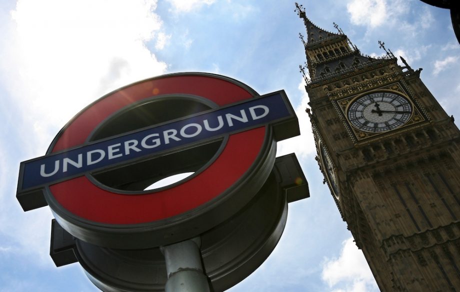 London Underground sign