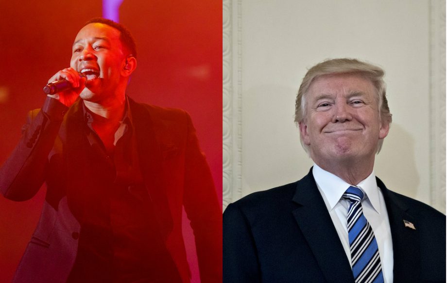 John Legend Trump