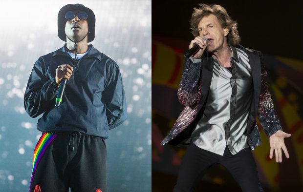 Skepta and Mick Jagger