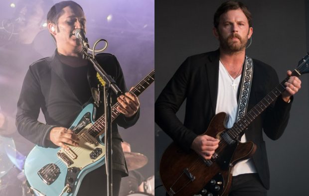 Placebo's Brian Molko and Kings Of Leon's Caleb Followill
