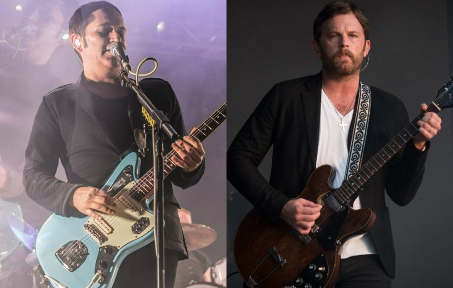 Placebo's Brian Molko and Kings Of Leon's Caleb Followill