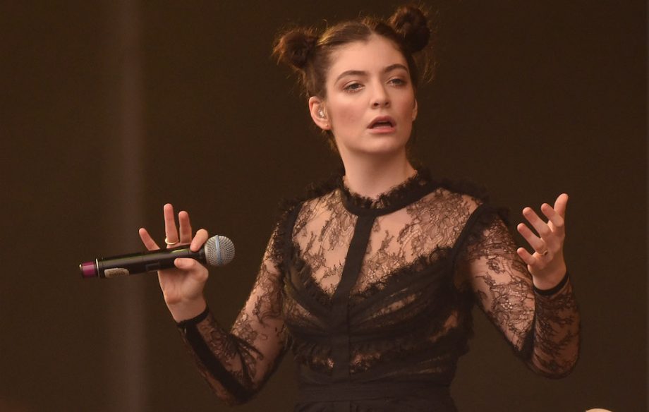 Lorde stripped-back