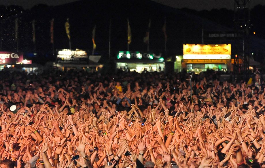 The crowd at Reading & Leeds 2017