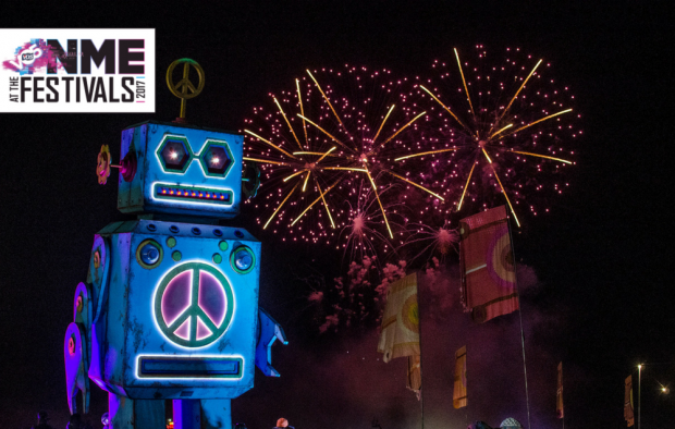 Fireworks over Bestival 2016