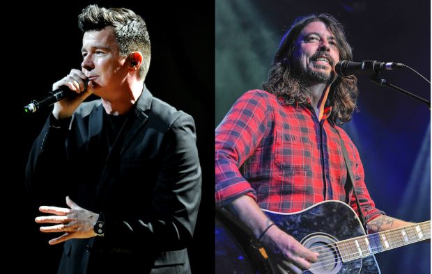 Foo Fighters Rick Astley