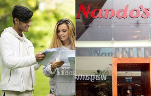 Nandos are offering free chicken to those collecting their A-Level results today