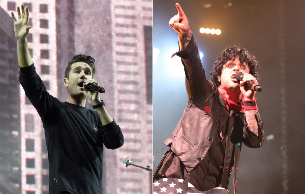 Bastille's Dan Smith and Green Day's Billie Joe Armstrong