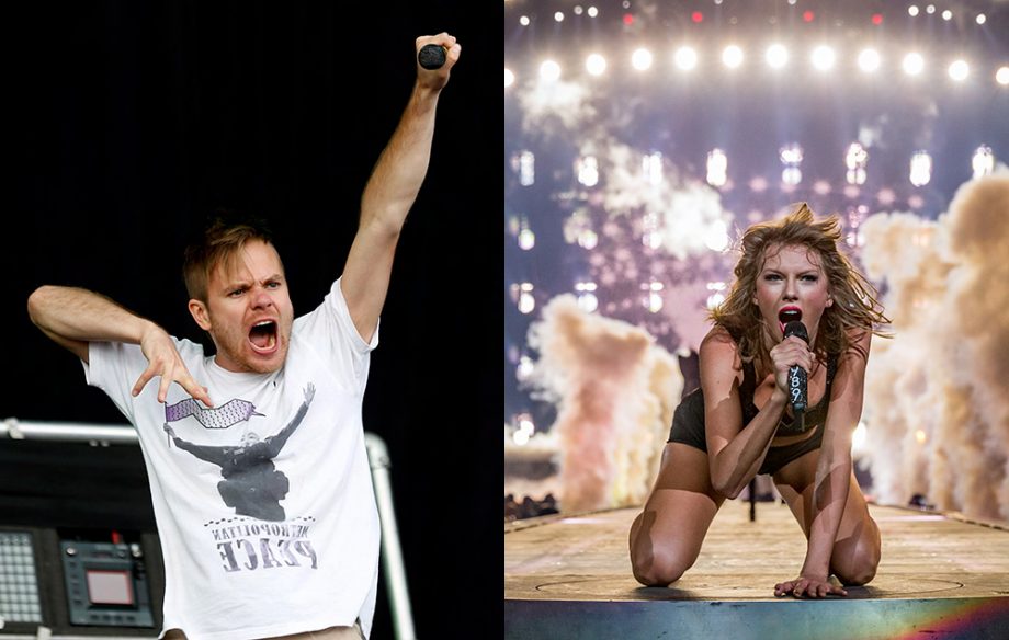 Enter Shikari's Rou Reynolds and Taylor Swift