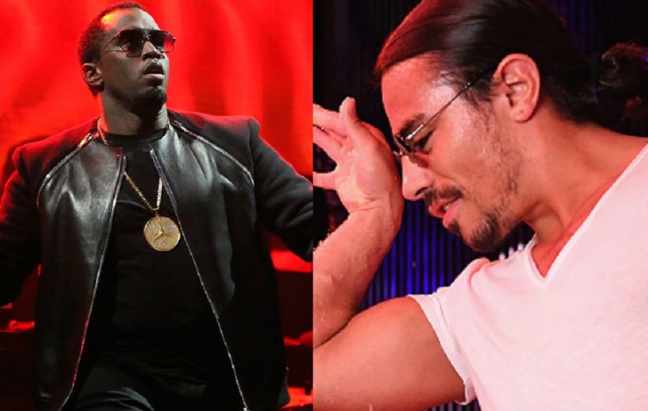 Puff Daddy and Salt Bae