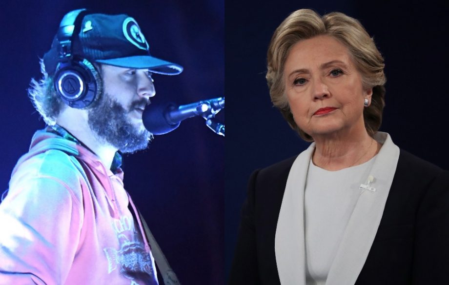 Bon Iver and Hillary Clinton