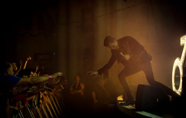 The Killers' Brandon Flowers live at Brixton Academy