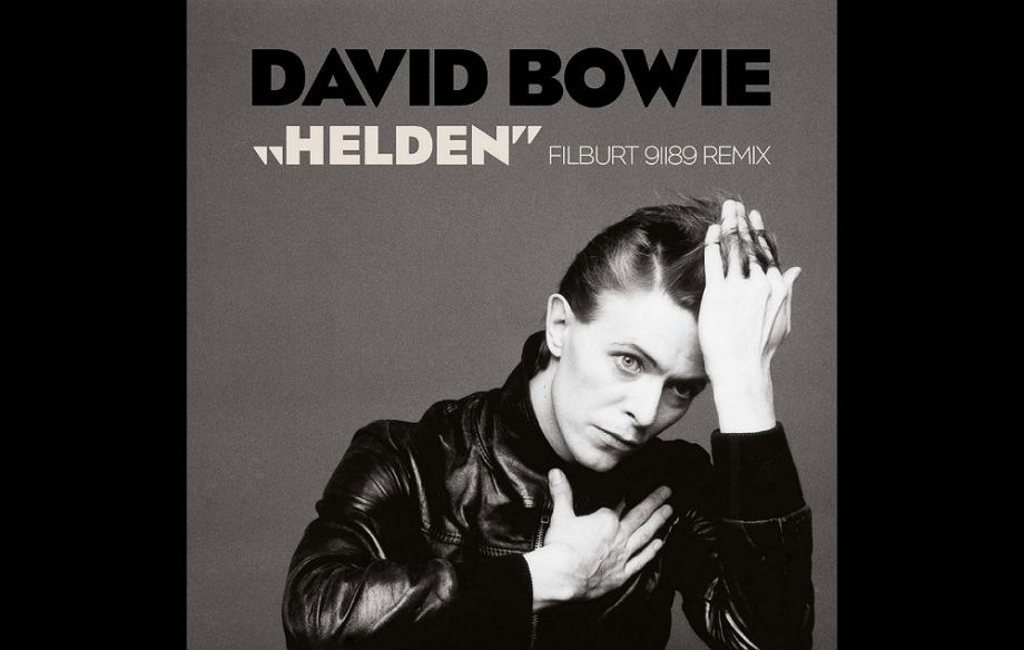 David Bowie's "Heroes" has been remixed by Berlin DJ Filburt