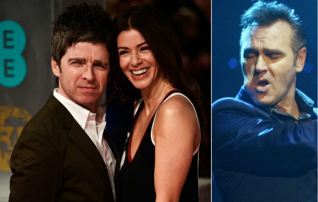 Noel GALLAGHER, Sara MacDonald and Morrissey all shared a night out together