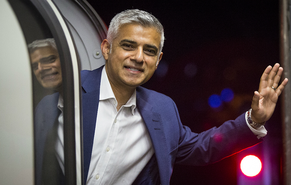 London Mayor Sadiq Khan