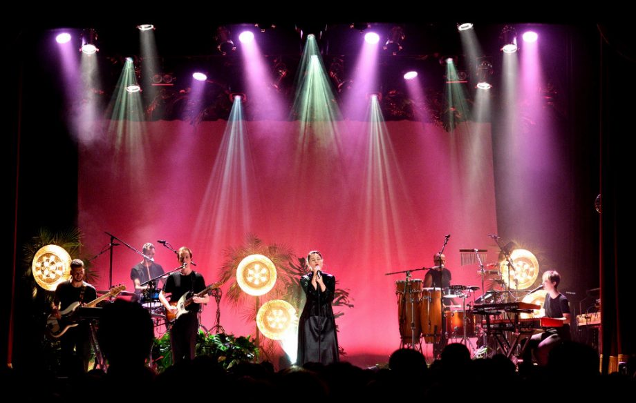 Jessie Ware performs at Islington Assembly Hall on September 4, 2017