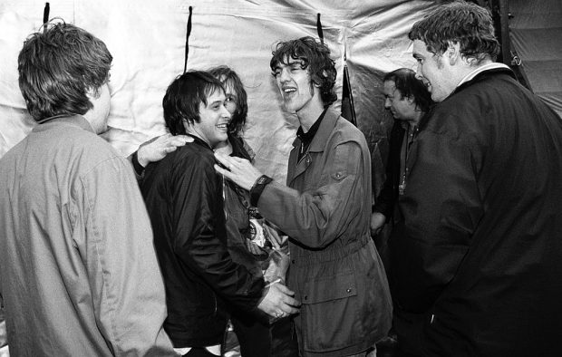 The Verve, backstage at Haigh Hall