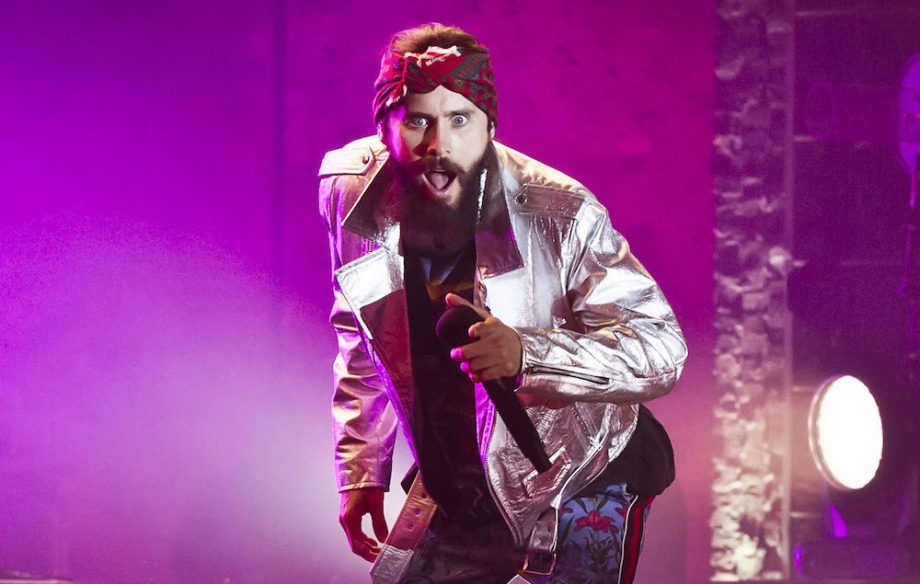 Jared Leto of 30 Seconds To Mars