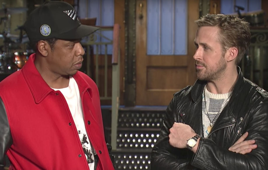 Jay-Z and Ryan Gosling on 'SNL'