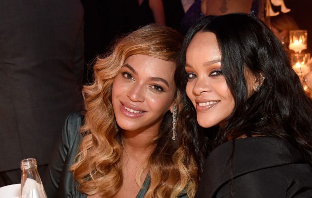 Beyonce and Rihanna