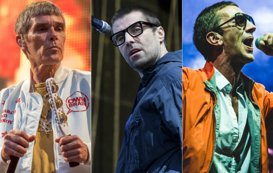Ian Brown, Liam Gallagher and Richard Ashcroft