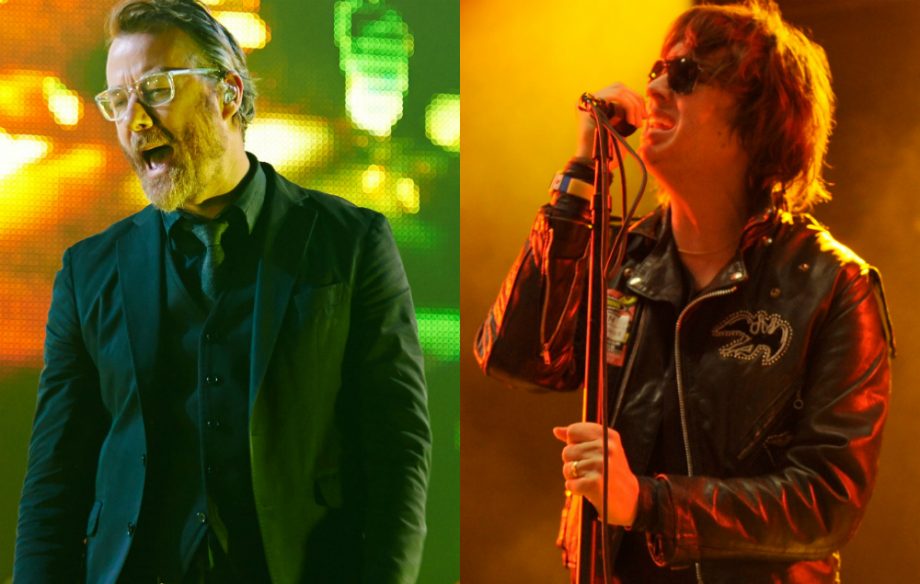 The National's Matt Berninger and The Strokes' Julian Casablancas